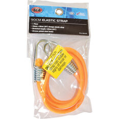 SCA Metal Hook Bungee Cord - 90cm, Orange, , scaau_hi-res