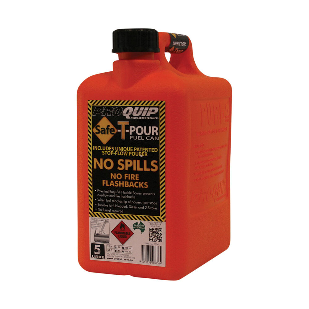 Pro Quip SafeTPour Jerry Can 5 Litre Supercheap Auto