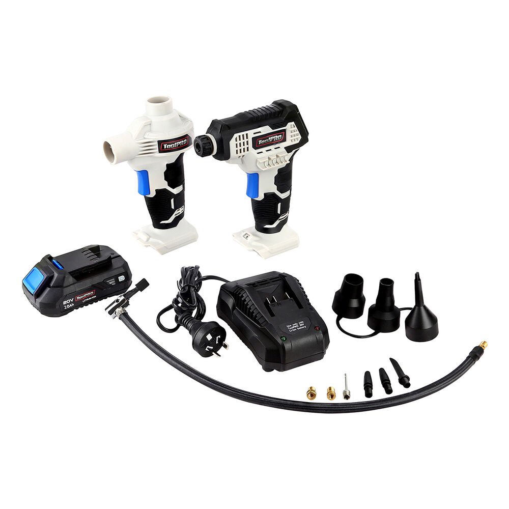 ToolPRO 20V Air Pump & Inflator Kit Supercheap Auto