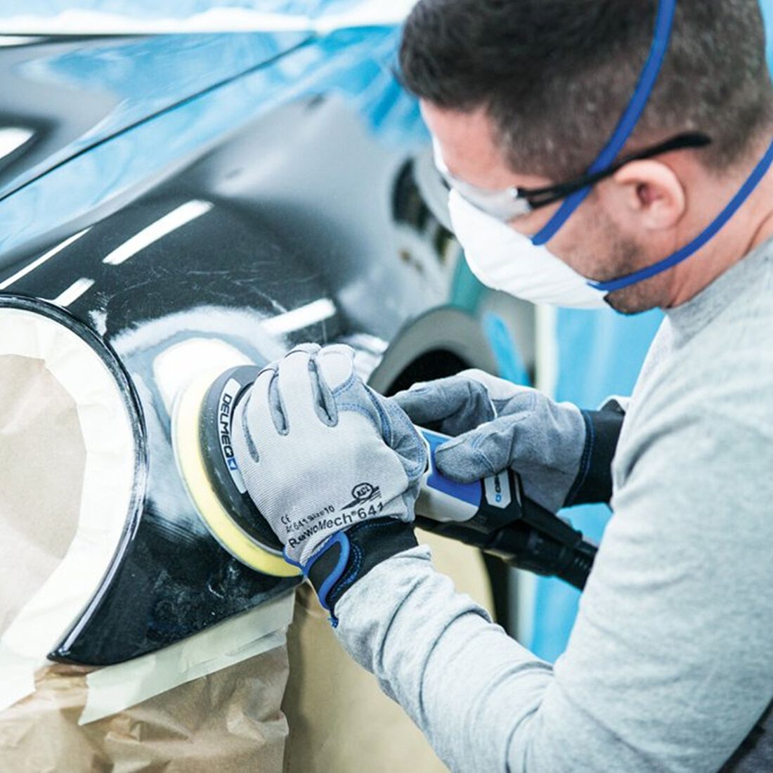 SIA Abrasives 125mm Wet & Dry Sanding Disc, 1948 Series, 8 Hole, 60 Grit, 5 Pack, , scaau_hi-res