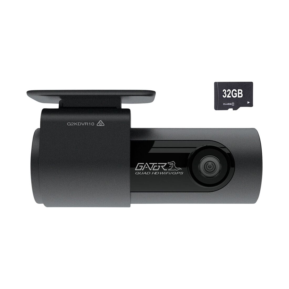 Gator Dash Camera 2K 32GB with WiFi + GPS G2KDVR10, , scaau_hi-res
