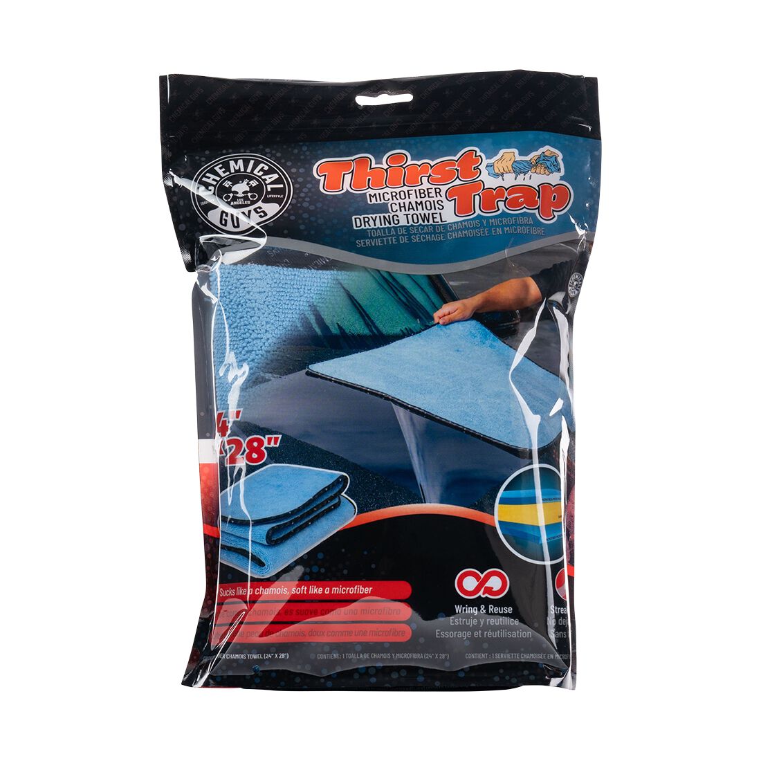 Chemical Guys Thirst Trap Drying Towel, , scaau_hi-res