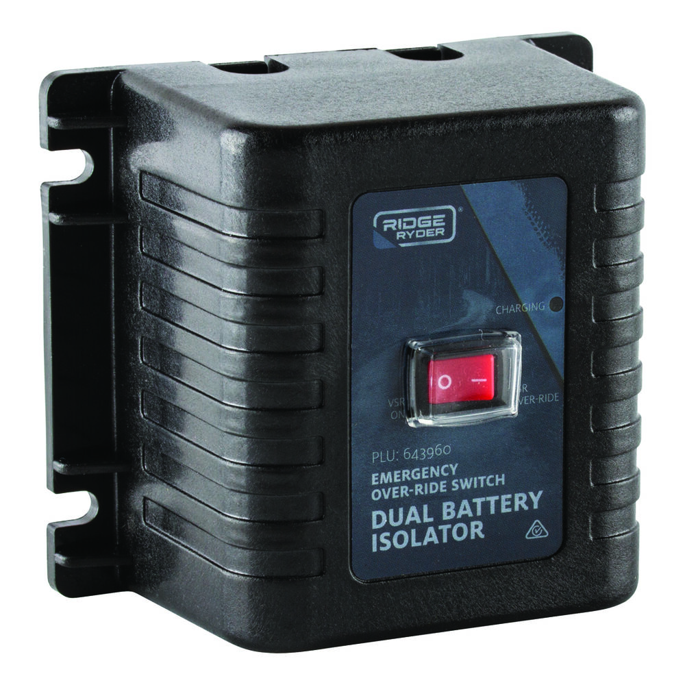 Ridge Ryder 140 Amp Dual Battery Isolator Supercheap Auto