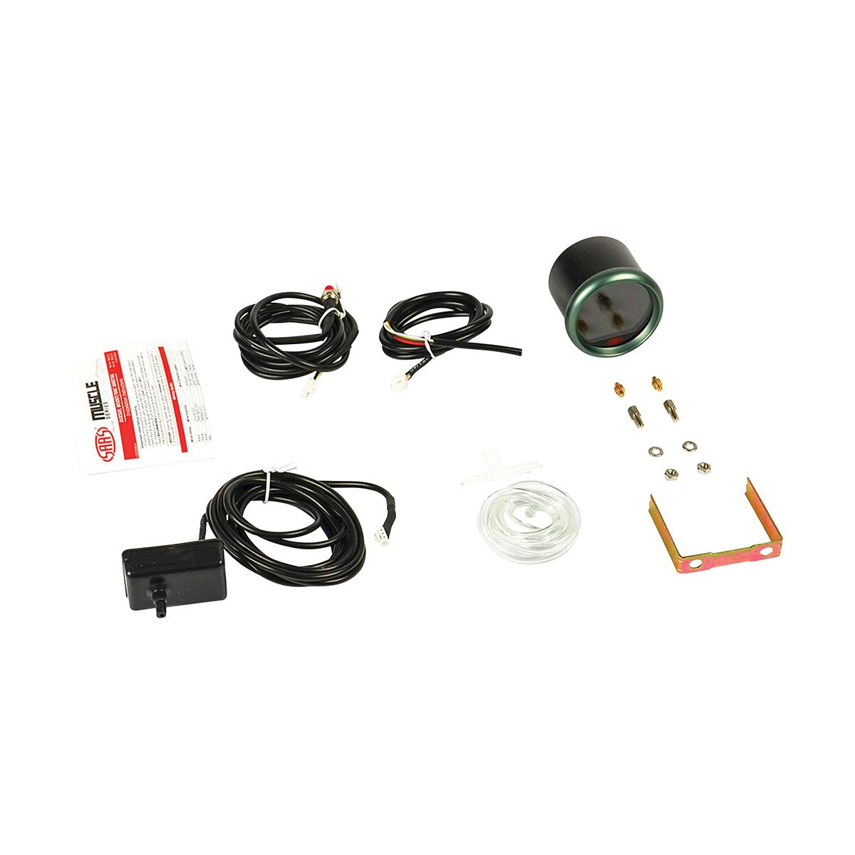 SAAS Digital Boost Gauge Diesel - 0 to 30PSI, 52mm - SG41213, , scaau_hi-res