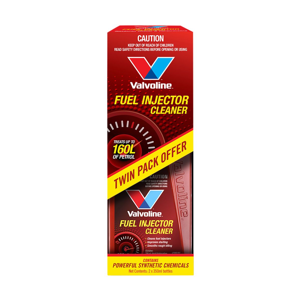Valvoline Fuel Injector & Carby Cleaner - 2 x 350mL, , scaau_hi-res