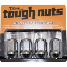 Calibre Wheel Nuts SN12125, Tapered, M12x1.25, , scaau_hi-res
