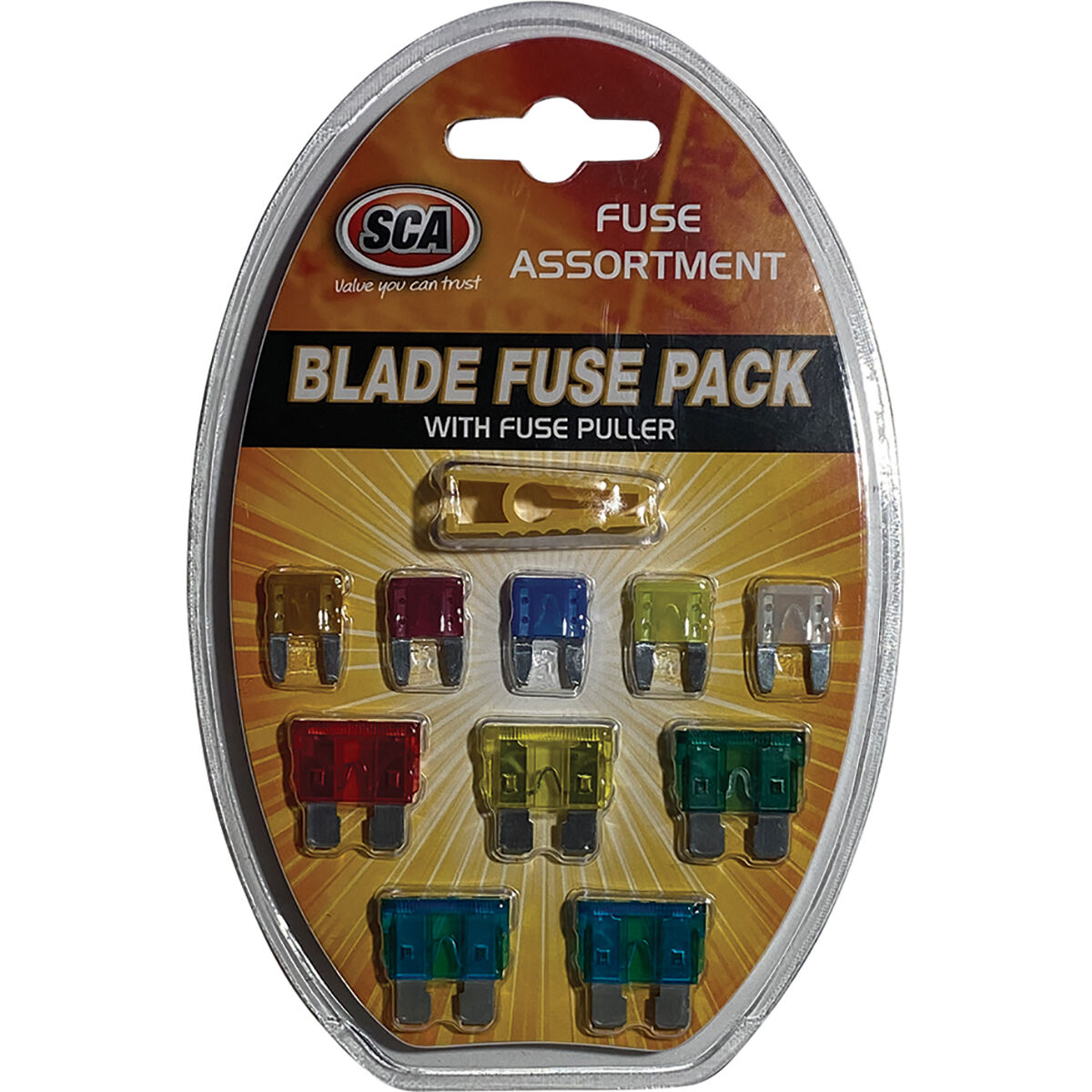 SCA Automotive Fuses - Assorted, 11 Pack, , scaau_hi-res
