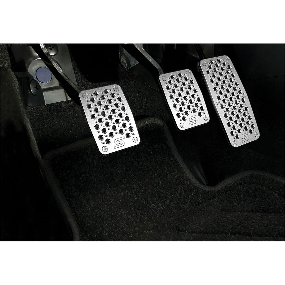 TypeS Aluminium Pedal Pads Manual Supercheap Auto