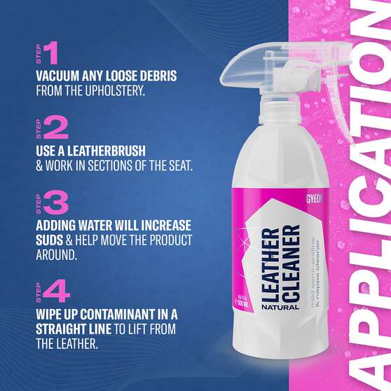 Gyeon Leather Cleaner Natural 500mL, , scaau_hi-res