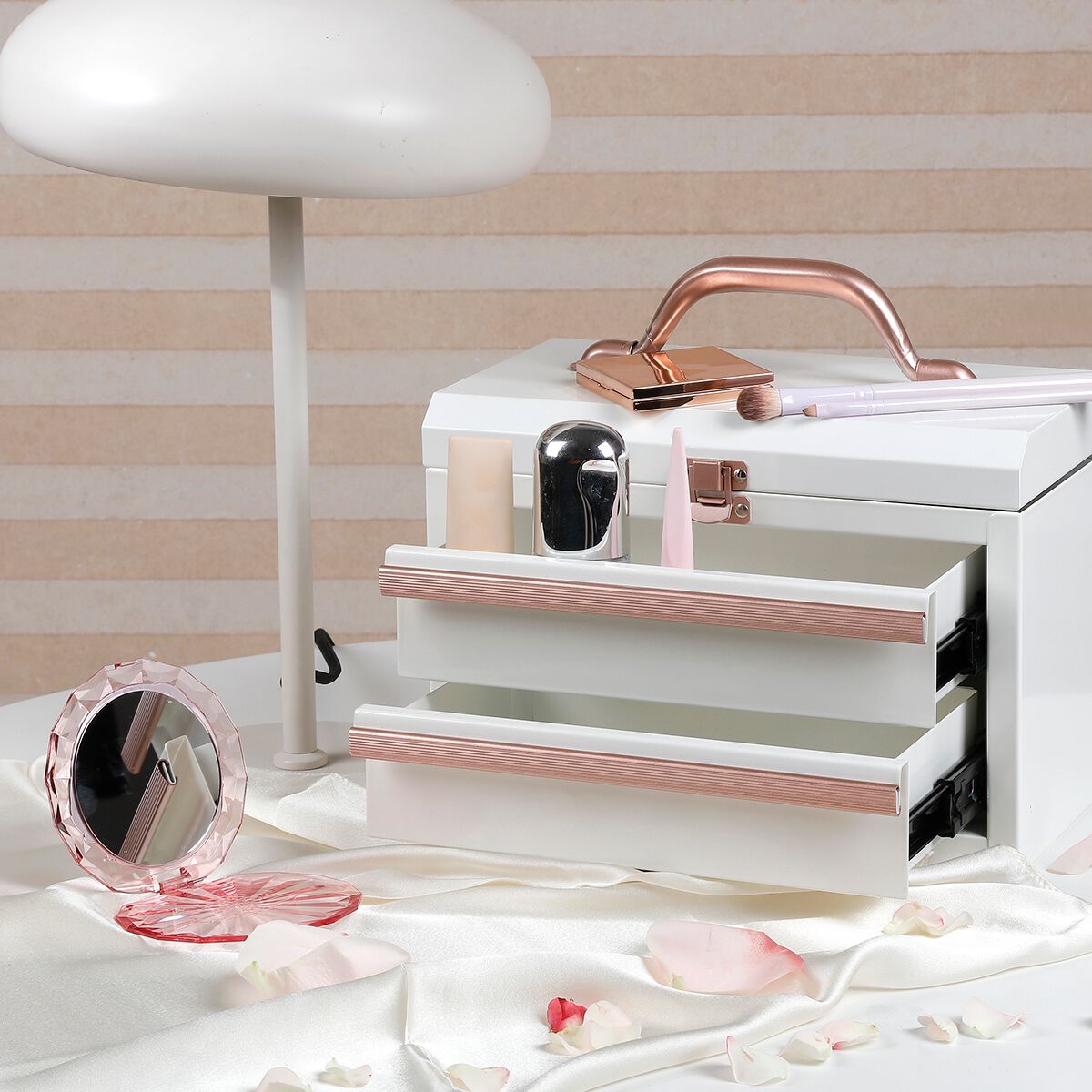 Toolpro Mini Tool Chest Antique White, , scaau_hi-res