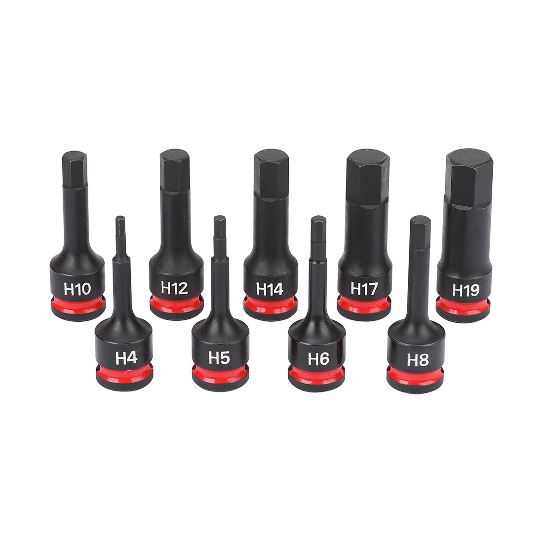 ToolPRO Impact Socket Set 1/2" Drive Hex Metric 9 Piece, , scaau_hi-res