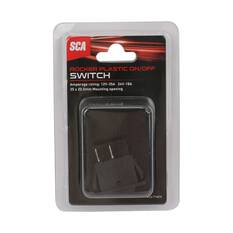 SCA Rocker Switch Square - 12/24V, On/Off, Plastic, , scaau_hi-res