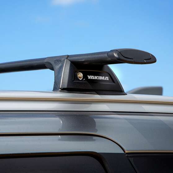 Yakima Thru Bar 110cm Black Roof Rack Pair - S15YB, , scaau_hi-res