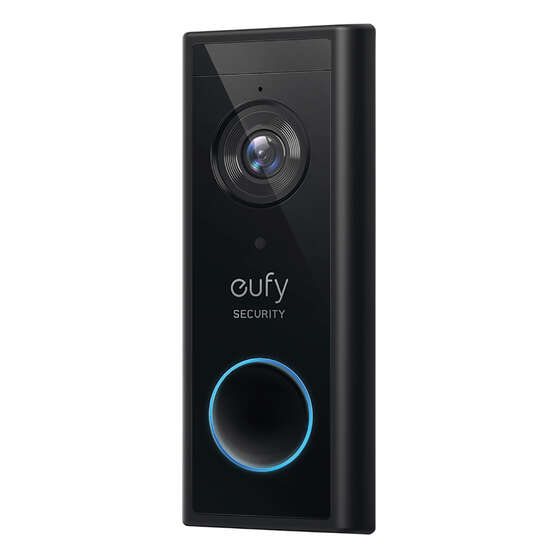 Eufy Video Doorbell 2K Resolution Add On To Eufy System Only T8210CW1, , scaau_hi-res