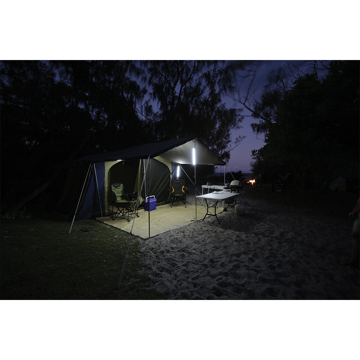 Hardkorr LED Light Bar with Diffuser - Orange / White 48cm, , scaau_hi-res