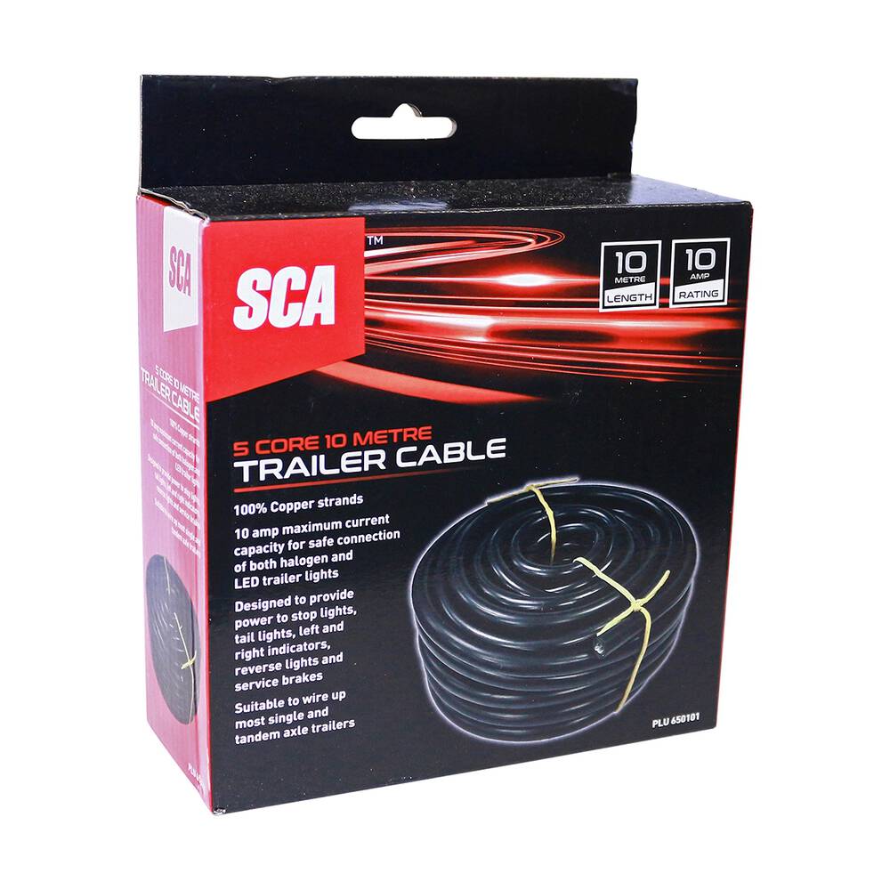 Sca Wire SCA Trailer Wire 5 Core 10m | Supercheap Auto