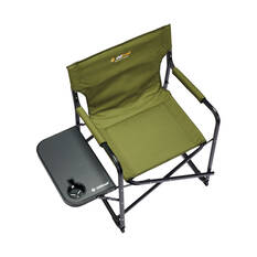 Oztrail Directors Classic with Side Table Chair, , scaau_hi-res