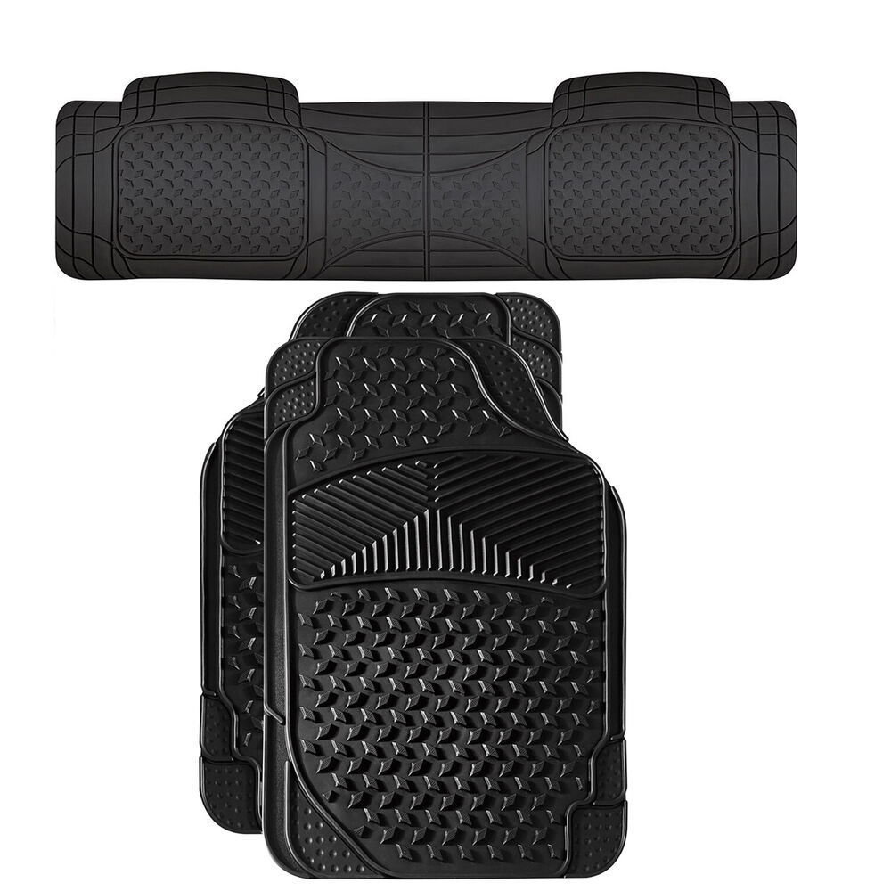 SCA Rubber Floor Mat Combo Supercheap Auto