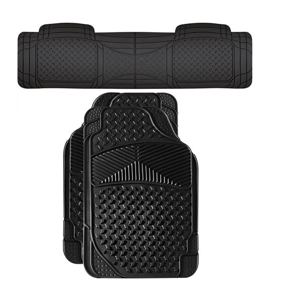 SCA Rubber Floor Mat Combo Supercheap Auto