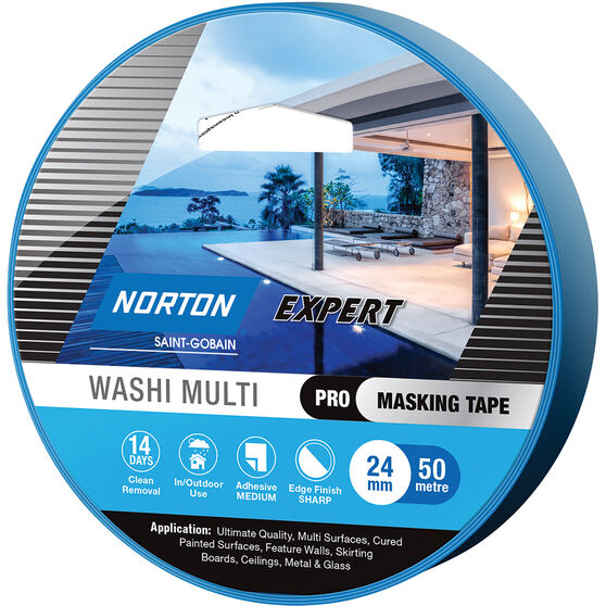 Norton Expert 14 Day Masking Tape 24mm X 50m Supercheap Auto