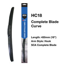 SCA Complete Curve Blade 450mm (18") Single- HC18, , scaau_hi-res