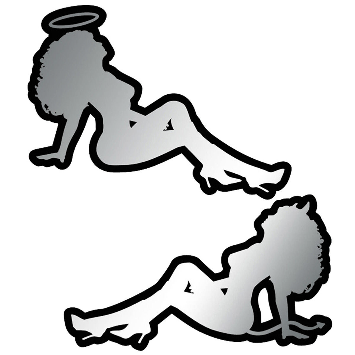 Sticker Trucker Girls, Chrome, , scaau_hi-res