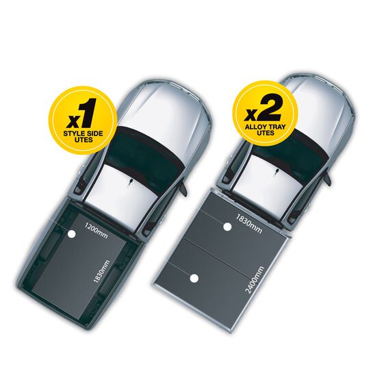Ute Tray Rubber Mat 1200 X 1830mm Supercheap Auto