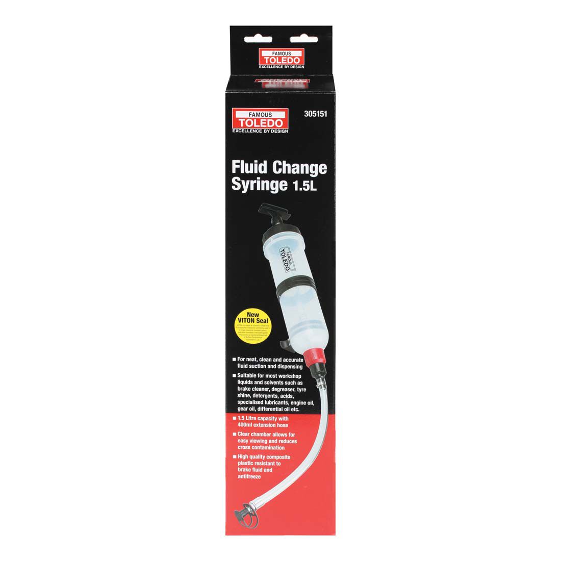 Toledo Fluid Change Syringe 1.5L 305151, , scaau_hi-res