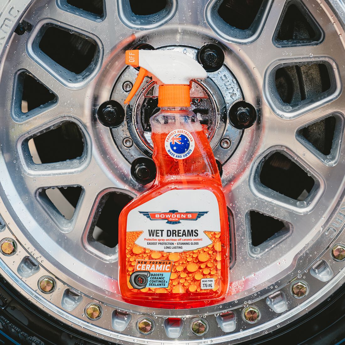 Bowden's Own Wet Dreams V2 Ceramic Sealant 770mL, , scaau_hi-res