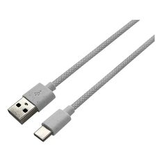 SCA USB-A to USB-C Braided Charging Cable Various Colours, , scaau_hi-res