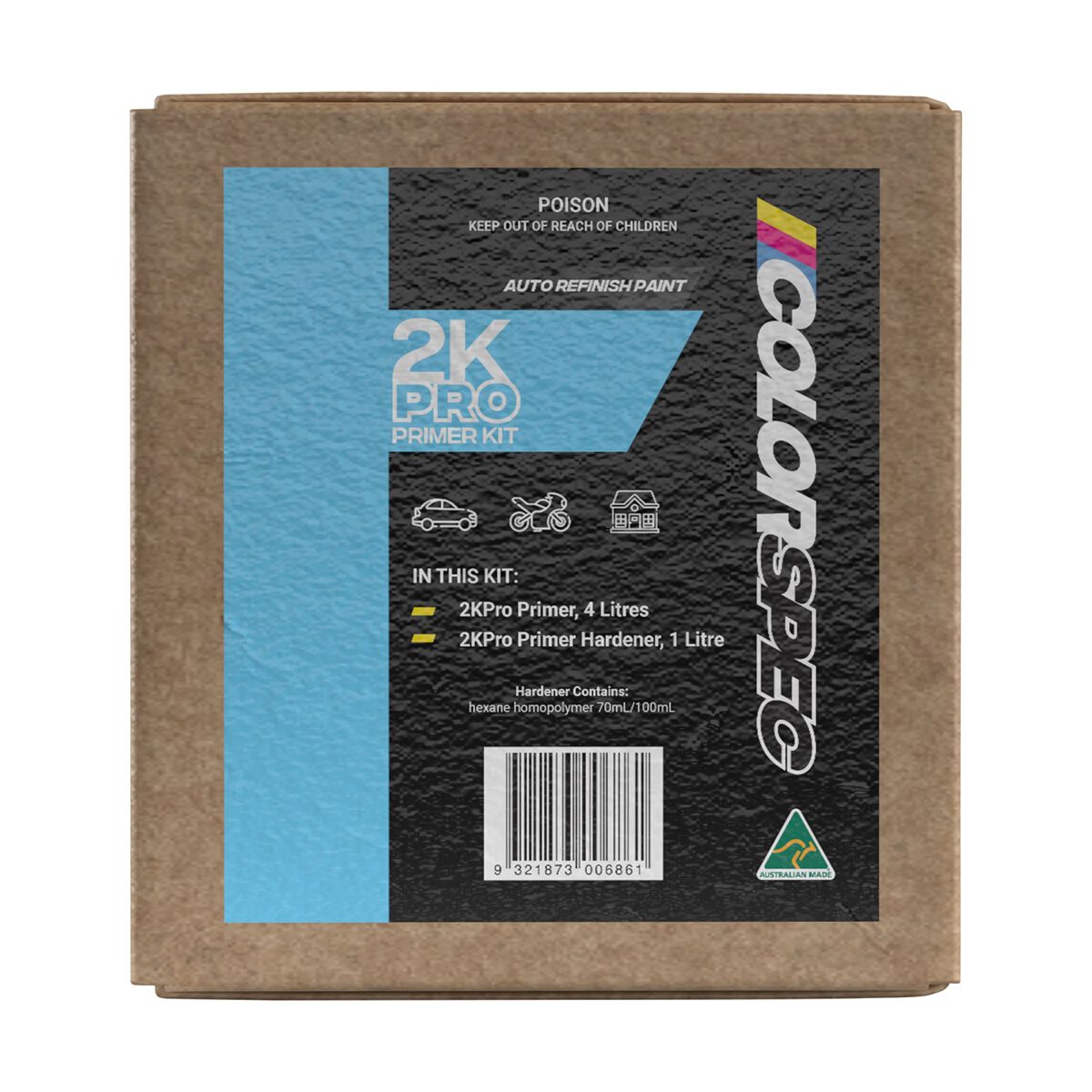 COLORSPEC Paint - 2K Pro Primer - 5 Litre Kit, , scaau_hi-res