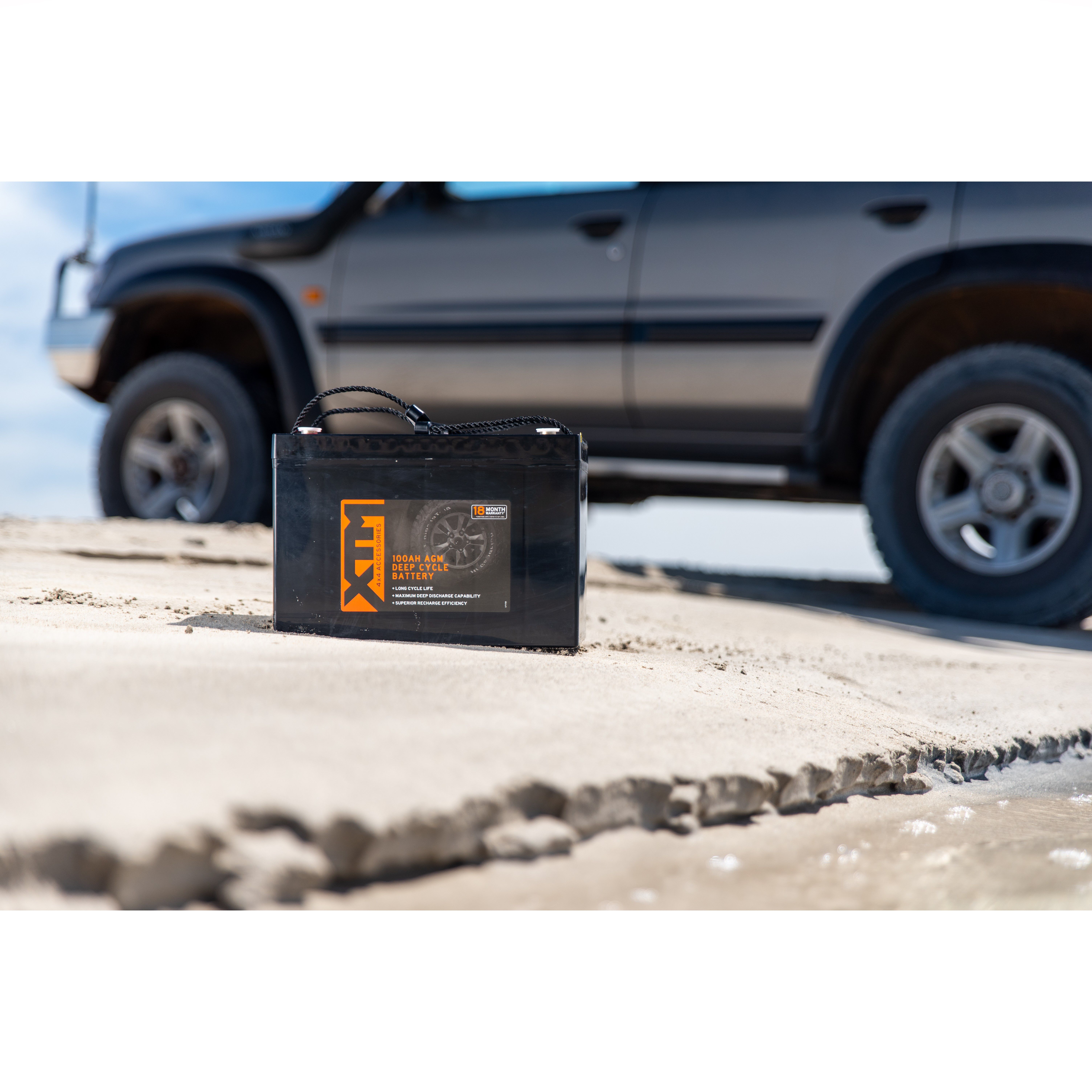 XTM Deep Cycle AGM Battery DC12-100AGM, , scaau_hi-res