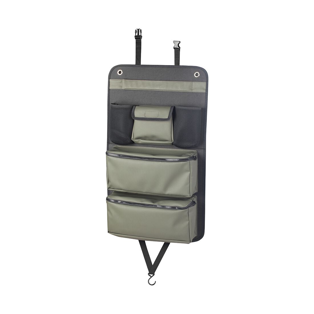 Cabin Crew Backseat Organiser Repreve Green/Black, , scaau_hi-res