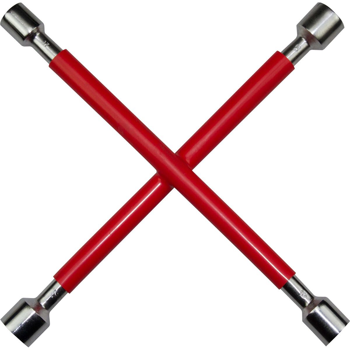 SCA Wheel Brace Rubber Grip Metric Red, , scaau_hi-res