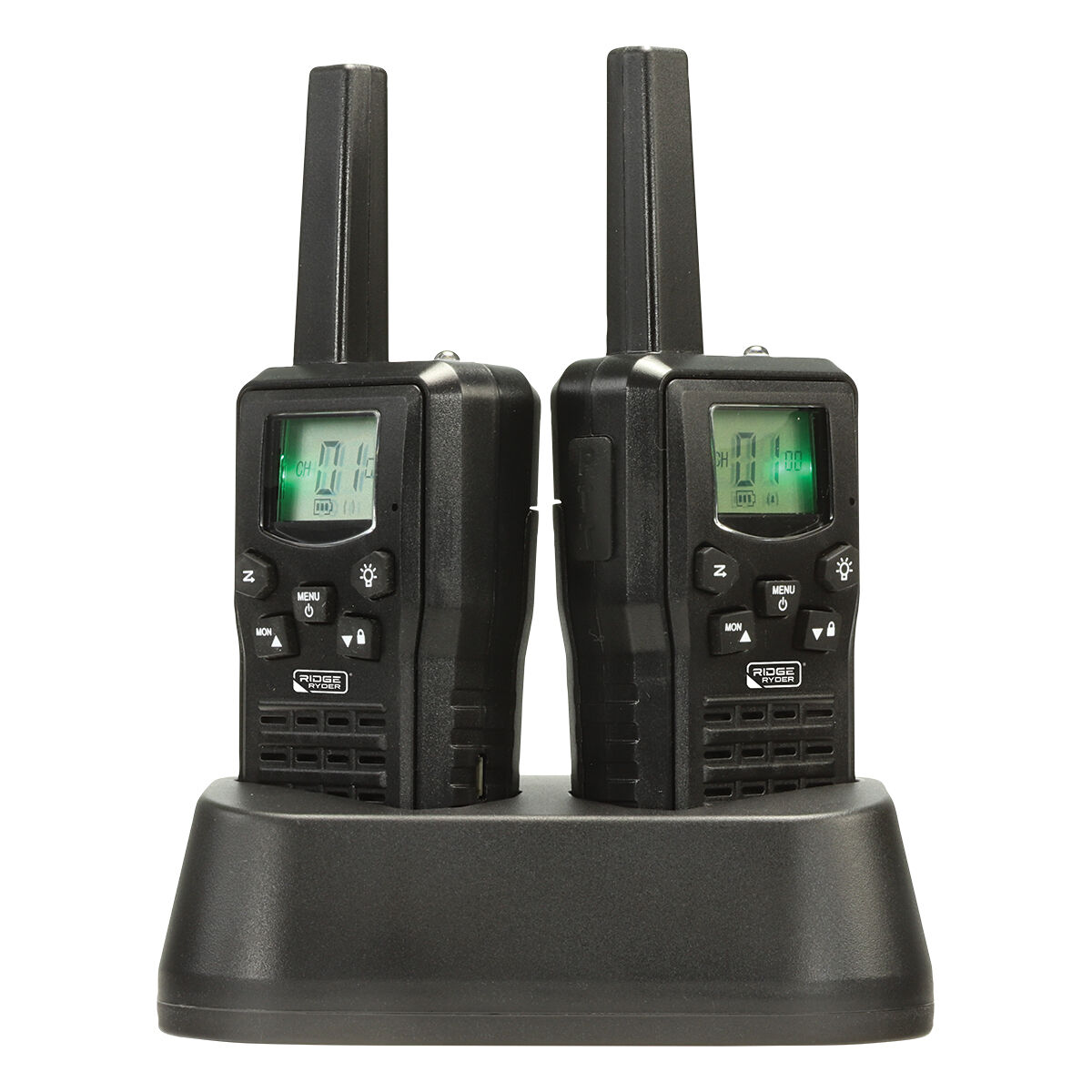 Ridge Ryder UHF CB Handheld Radio Twin Pack 2W, , scaau_hi-res