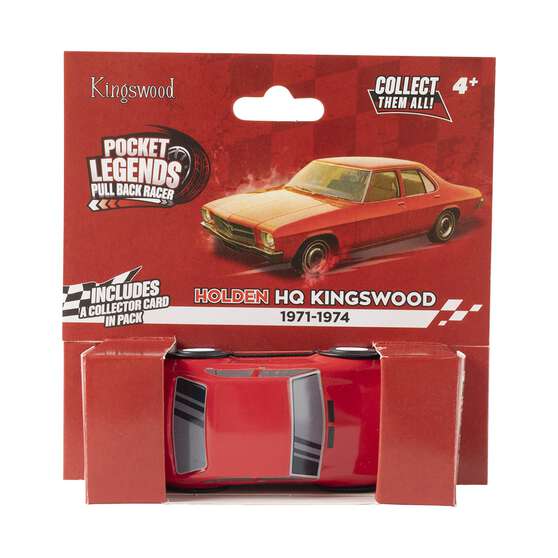 Pocket Legends Pull Back Racer - HQ Kingswood, , scaau_hi-res