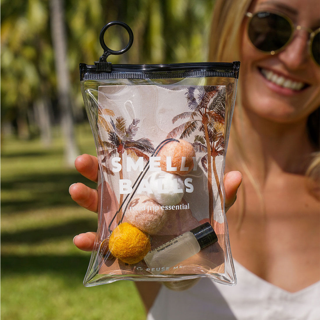 Smelly Balls Air Freshener Set Sun Seeker Coconut Lime 5ml, , scaau_hi-res