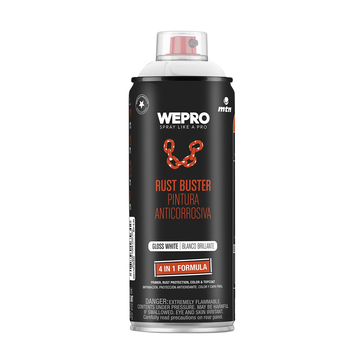 MTN WEPRO Rust Buster Gloss White, , scaau_hi-res