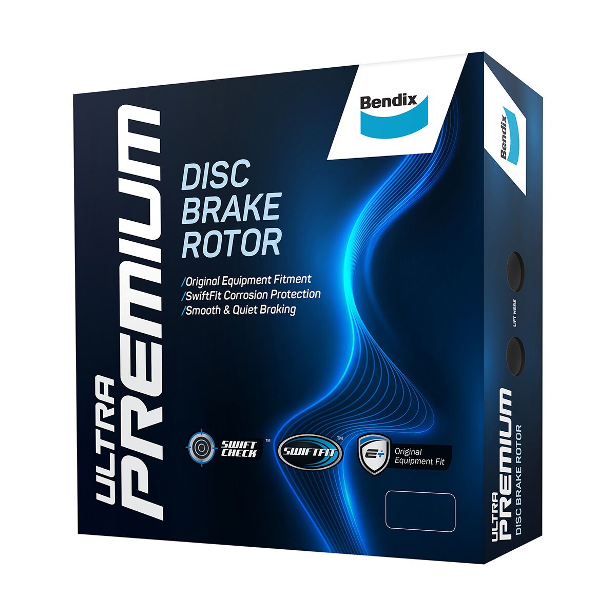 Bendix Ultra Premium Disc Brake Rotor BR2422-UP, , scaau_hi-res