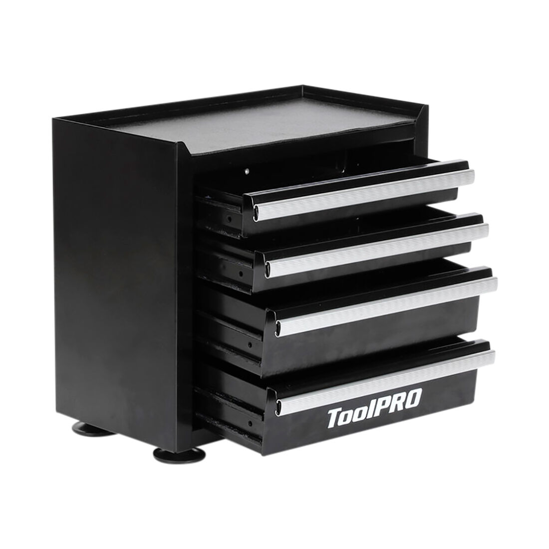 ToolPRO Mini Tool Cabinet 4 Drawer Black, , scaau_hi-res