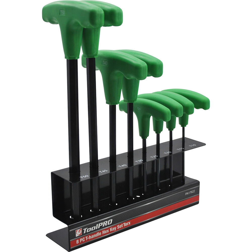 ToolPRO Hex Key Set THandle Torx 8 Piece Supercheap Auto