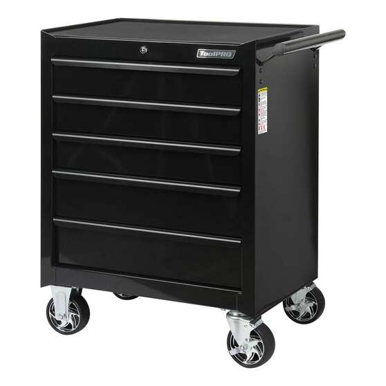 ToolPRO Tool Cabinet Black 5 Drawer 27", , scaau_hi-res