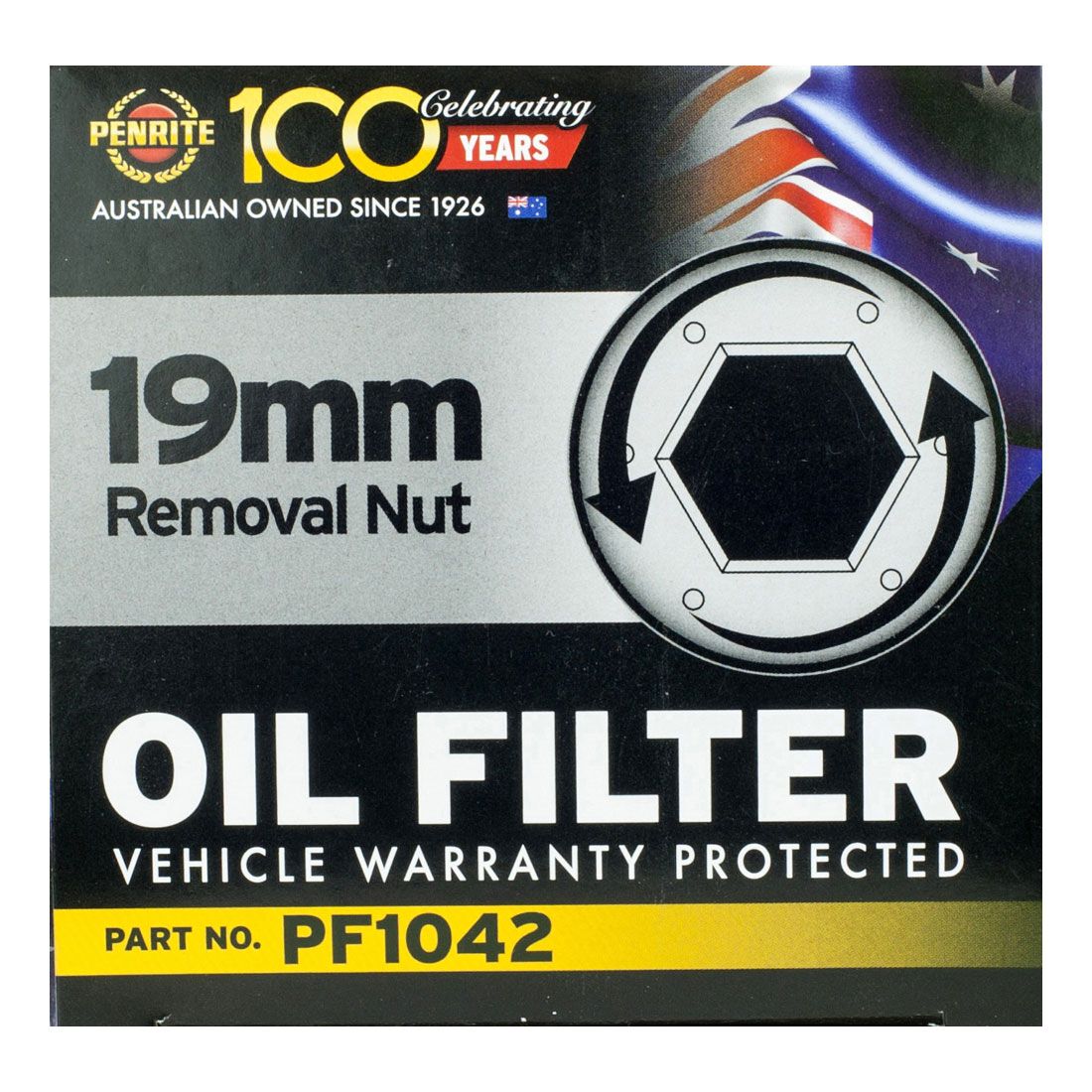 Penrite Oil Filter PF1042 (Interchangeable with Z115), , scaau_hi-res