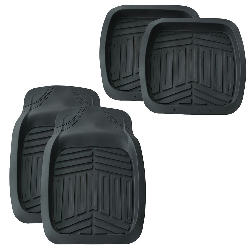 Ridge Ryder PVC Rubber Floor Mat Deep Dish Combo Supercheap Auto