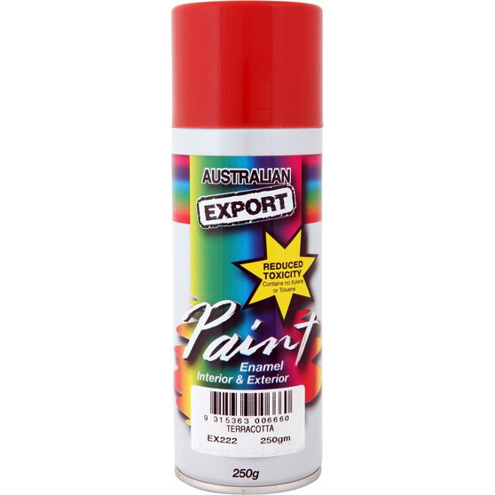 Export Aerosol Paint Enamel Terracotta 250g Super Auto Export Aerosol Paint Enamel Terracotta 250g Scaau Hi Res
