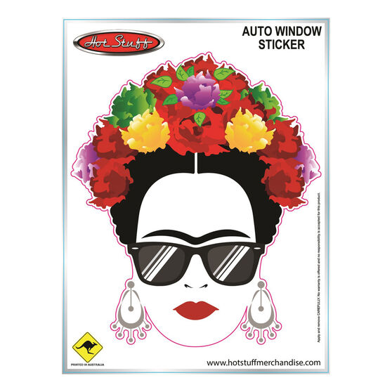 Hot Stuff Sticker Frida K Face Icon, , scaau_hi-res