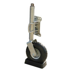 SCA Jockey Wheel Rubber Chock 8” & 10”, , scaau_hi-res