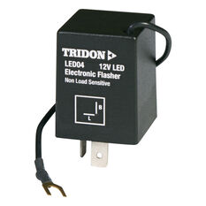 Tridon LED Flasher - 12V 2 Pin, Non -Load Sensitive - LED04, , scaau_hi-res