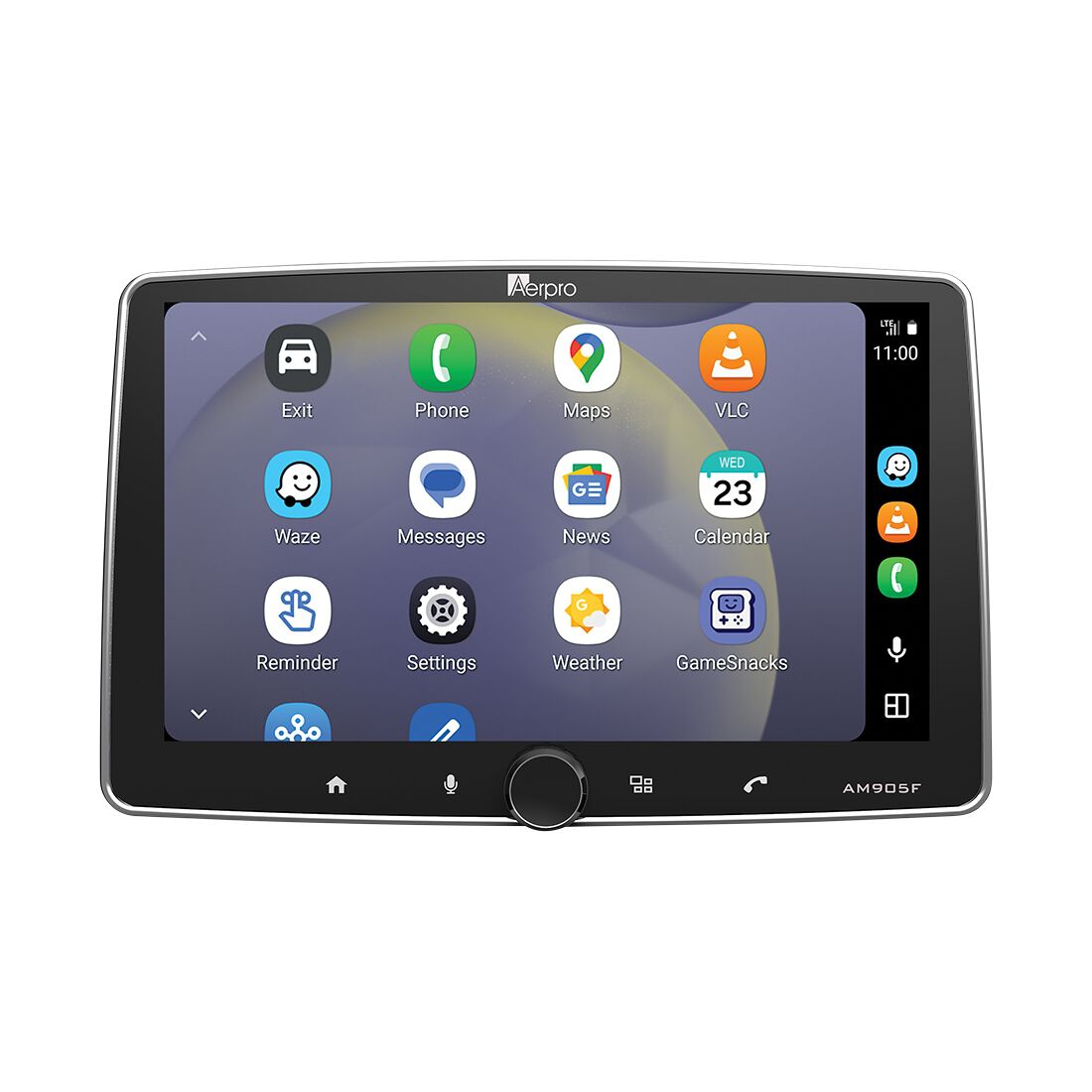 Aerpro 9&quot; Floating Screen Apple CarPlay &amp; Android Auto Head Unit, , scaau_hi-res