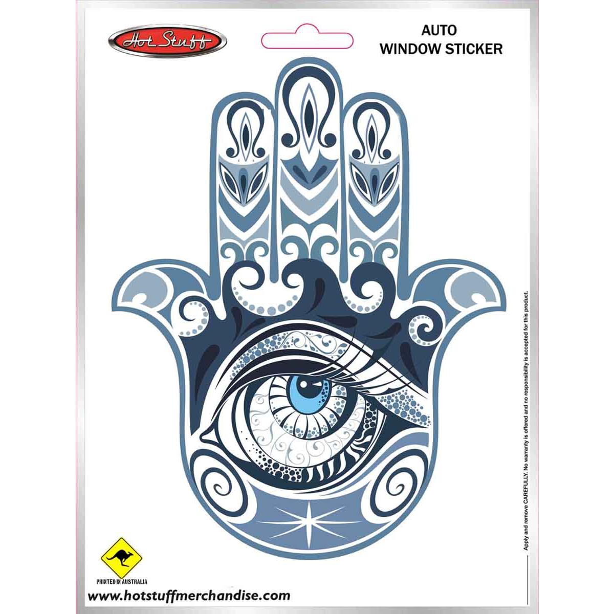 Hot Stuff Sticker Hamsa Hand, Vinyl, , scaau_hi-res